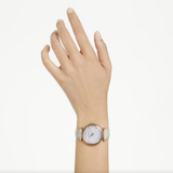 Swarovski Crystalline Wonder Silver Dial Beige Leather Strap Watch for Women - 5656899 Buy Now By Swarovski