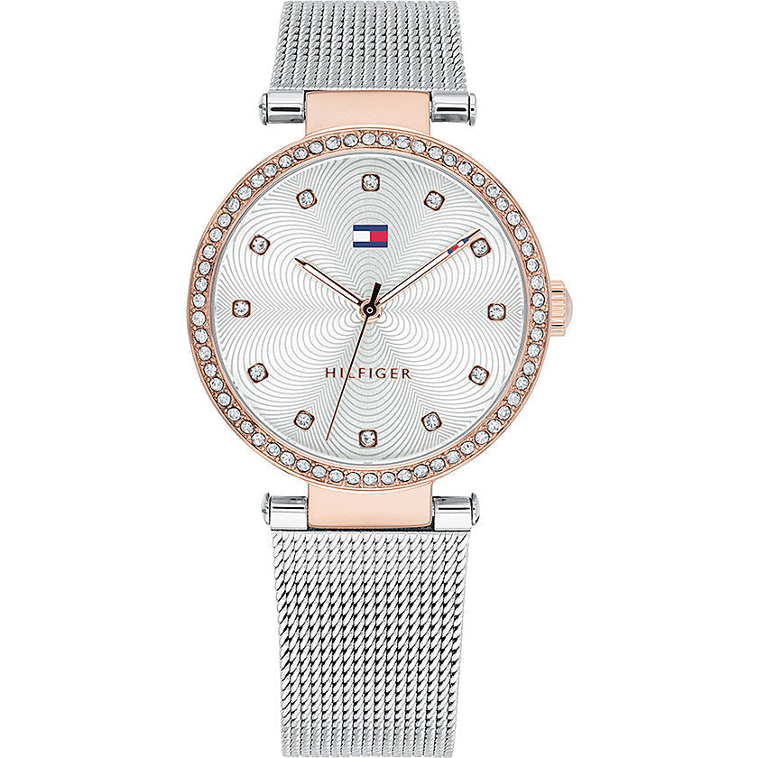 Tommy Hilfiger Lynn Quartz Silver Dial Silver Mesh Bracelet Watch For Women - 1781863 Buy Now By Tommy Hilfiger