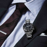 Seiko Prosprex Dark Depths GMT Automatic Black Dial Silver Steel Strap Watch For Men - SPB383J1 Buy Now By Seiko