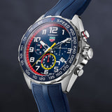 Tag Heuer Formula 1 Red Bull Racing Chronograph Blue Dial Blue Rubber Strap Watch for Men - CAZ101AL.FT8052 Buy Now By Tag Heuer