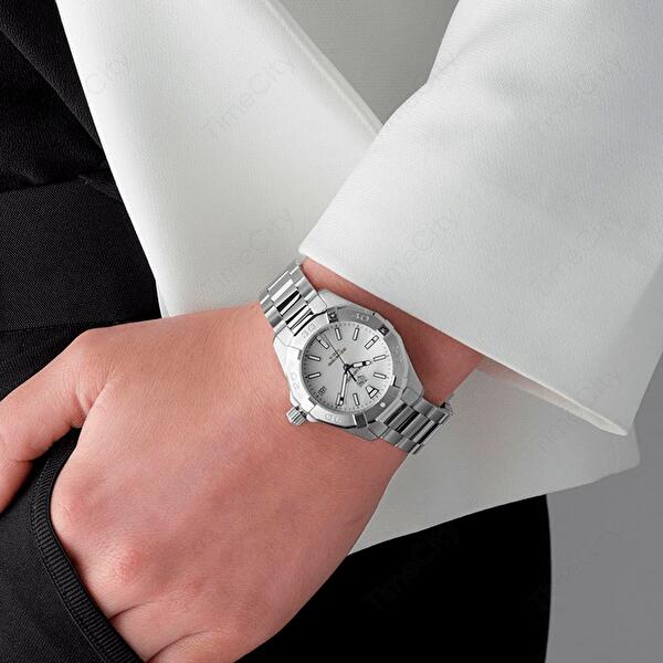 Tag Heuer Aquaracer White Mother of Pearl Dial Watch for Women - WBD1311.BA0740