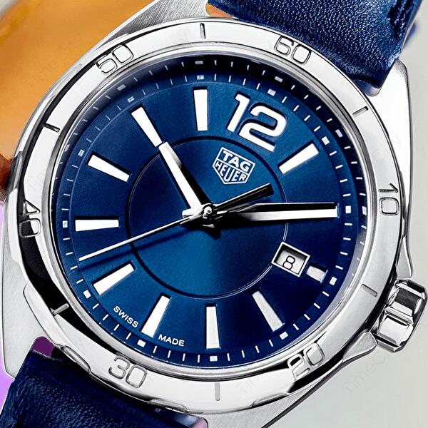 Tag Heuer Formula 1 Quartz Blue Dial Blue Leather Strap Watch for Women - WBJ1412.FC8233 Buy Now By Tag Heuer