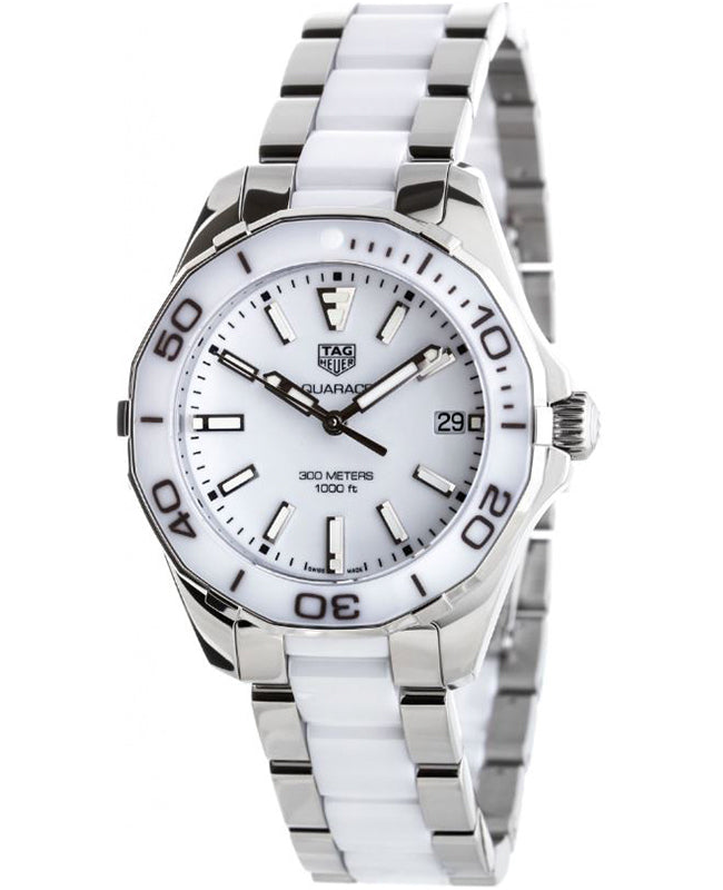 Tag Heuer Aquaracer White Dial Watch for Women - WAY131B.BA0914 Buy Now By Tag Heuer