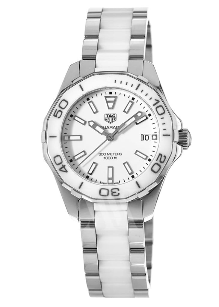 Tag Heuer Aquaracer White Dial Watch for Women - WAY131B.BA0914 Buy Now By Tag Heuer