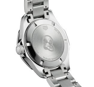 Tag Heuer Aquaracer Diamonds Mother of Pearl White Dial Silver Steel Strap Watch for Women - WBD131C.BA0748 Buy Now By Tag Heuer