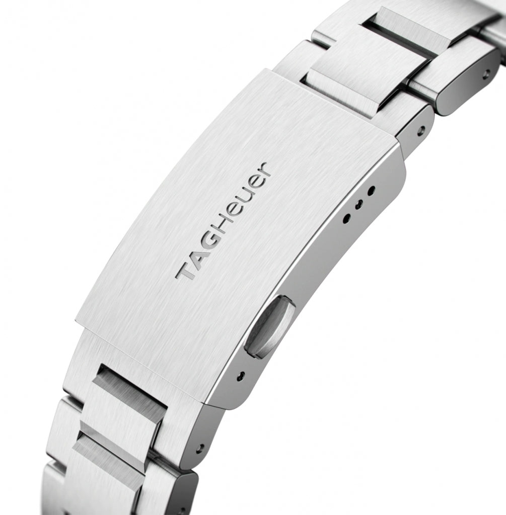 Tag Heuer Aquaracer Calibre 5 Automatic Sunray Brown Dial Silver Steel Strap Watch for Men - WAY2018.BA0927 Buy Now By Tag Heuer