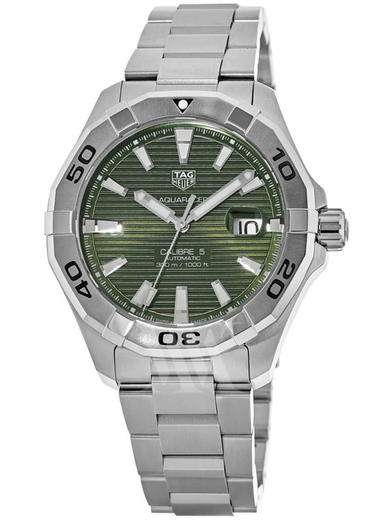 Tag Heuer Aquaracer Green Dial Watch for Men - WAY2015.BA0927 Buy Now By Tag Heuer