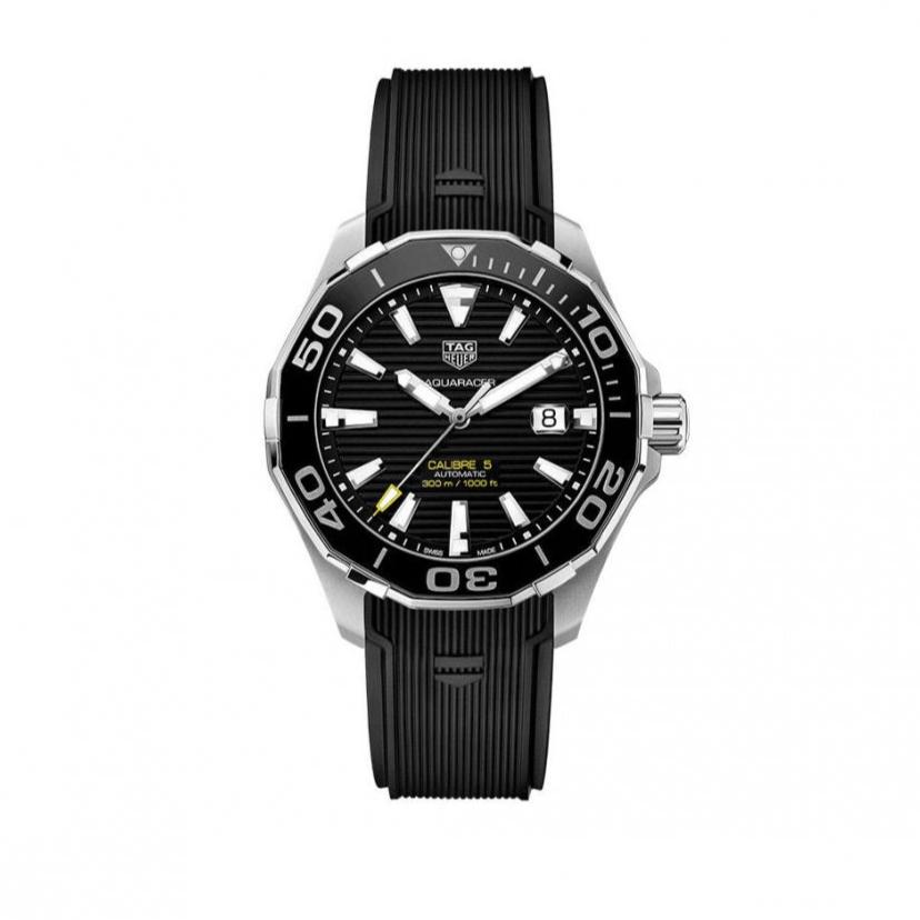 Tag Heuer Aquaracer Black Dial Watch for Men - WAY201A.FT6142 Buy Now By Tag Heuer