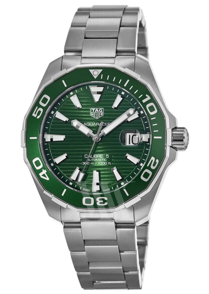 Tag Heuer Aquaracer Green Dial Watch for Men - WAY201S.BA0927 Buy Now By Tag Heuer