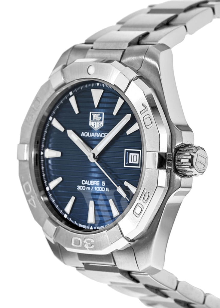 Tag Heuer Aquaracer Automatic Blue Dial Silver Steel Strap Watch for Men - WAY2112.BA0928 Buy Now By Tag Heuer