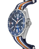Tag Heuer Formula 1 Quartz Blue Dial Two Tone NATO Strap Watch for Men - WAZ1010.FC8196 Buy Now By Tag Heuer