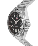 Tag Heuer Formula 1 Black Dial Silver Steel Strap Watch for Men - WAZ1112.BA0875 Buy Now By Tag Heuer
