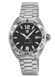 Tag Heuer Formula 1 Black Dial Silver Steel Strap Watch for Men - WAZ1112.BA0875 Buy Now By Tag Heuer