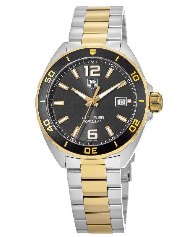 Tag Heuer Formula 1 Quartz Black Dial Two Tone Steel Strap Watch for Men - WAZ1121.BB0879 Buy Now By Tag Heuer