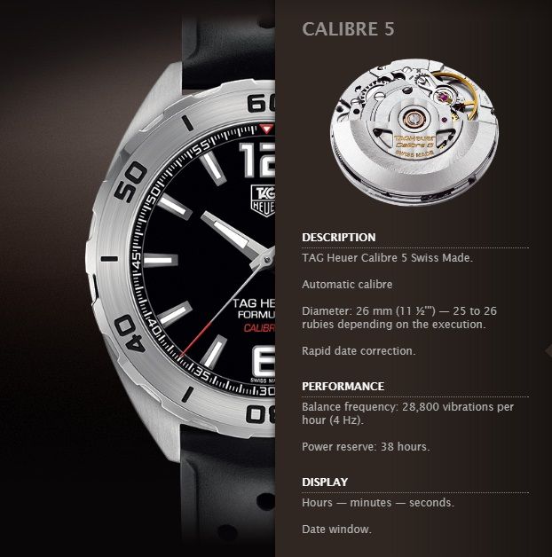 Tag Heuer Formula 1 Automatic Black Dial Black Rubber Strap Watch for Men - WAZ2113.FT8023 Buy Now By Tag Heuer