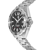 Tag Heuer Formula 1 Automatic Black Dial Silver Steel Strap Watch for Men - WAZ2113.BA0875 Buy Now By Tag Heuer
