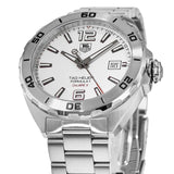 Tag Heuer Formula 1 Calibre 5 Automatic White Dial Silver Steel Strap Watch for Men - WAZ2114.BA0875 Buy Now By Tag Heuer