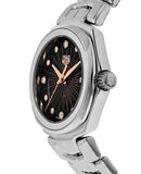 Tag Heuer Link Quartz Black Dial Silver Steel Strap Watch for Women - WBC131F.BA0649 Buy Now By Tag Heuer