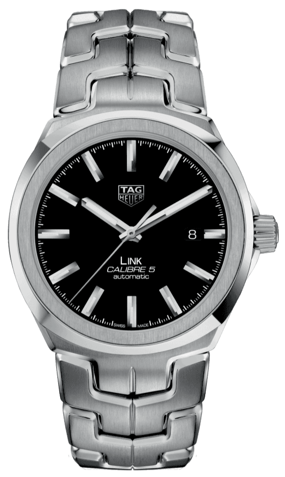 Tag Heuer Link Quartz Black Dial Silver Steel Strap Watch for Women - WBC2110.BA0603 Buy Now By Tag Heuer