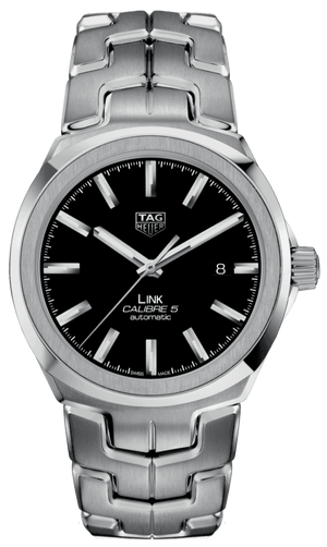 Tag Heuer Link Quartz Black Dial Silver Steel Strap Watch for Women - WBC2110.BA0603 Buy Now By Tag Heuer