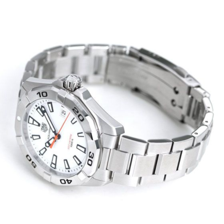 Tag Heuer Aquaracer White Dial Watch for Men - WBD1111.BA0928 Buy Now By Tag Heuer