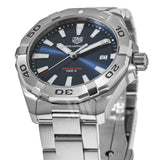 Tag Heuer Aquaracer Blue Dial Silver Steel Strap Watch for Men - WBD1112.BA0928 Buy Now By Tag Heuer