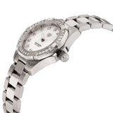 Tag Heuer Aquaracer Diamonds Mother of Pearl White Dial Silver Steel Strap Watch for Women - WBD131C.BA0748 Buy Now By Tag Heuer