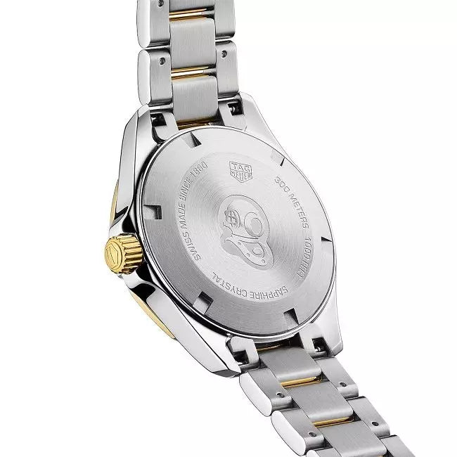 Tag Heuer Aquaracer White Mother of Pearl Dial Two Tone Steel Strap Watch for Women - WBD1322.BB0320 Buy Now By Tag Heuer