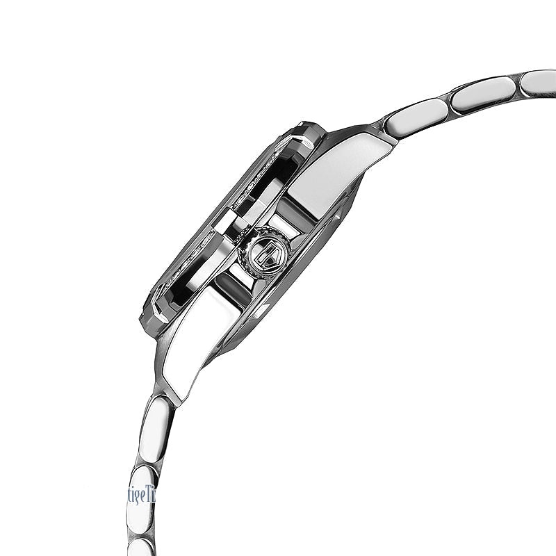 Tag Heuer Aquaracer Diamonds Mother of Pearl White Dial Silver Steel Strap Watch for Women - WBD1413.BA0741 Buy Now By Tag Heuer