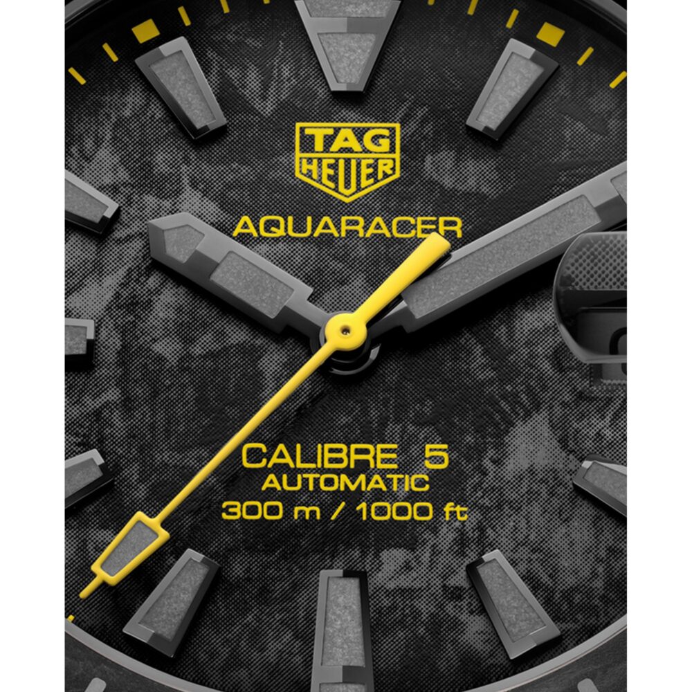 Tag Heuer Aquaracer Carbon Dial Watch for Men - WBD218B.FC6446 Buy Now By Tag Heuer
