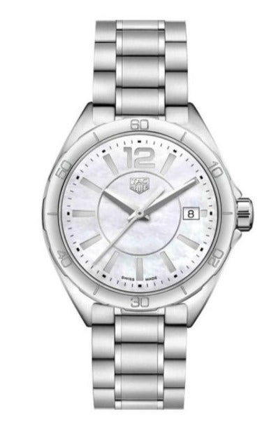 Tag Heuer Formula 1 Mother of Pearl White Dial Silver Steel Strap Watch for Women - WBJ1318.BA0666 Buy Now By Tag Heuer