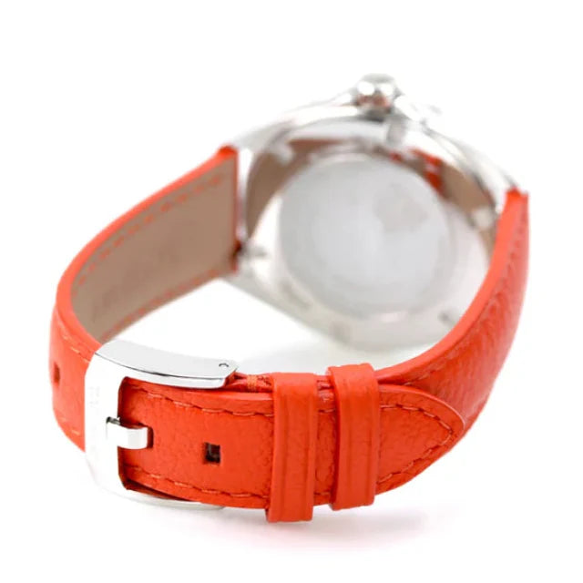 Tag Heuer Formula 1 Quartz Diamonds Mother of Pearl Dial Orange Leather Strap Watch for Women - WBJ131A.FC8250 Buy Now By Tag Heuer