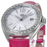 Tag Heuer Formula 1 Quartz Mother of Pearl Dial Pink Leather Strap Watch for Women - WBJ131A.FC8252 Buy Now By Tag Heuer