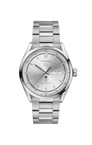 Tag Heuer Carrera Automatic Silver Dial Silver Steel Strap Watch for Men - WBN2015.EB0283 Buy Now By Tag Heuer