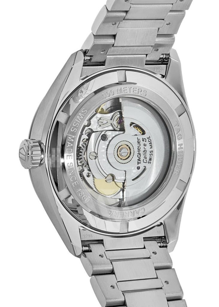 Tag Heuer Carrera Date Blue Dial Silver Steel Strap Watch for Men - WBN2112.BA0639 Buy Now By Tag Heuer