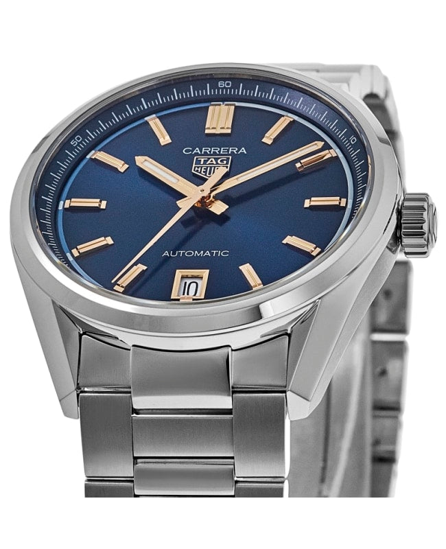 Tag Heuer Carrera Date Blue Dial Silver Steel Strap Watch for Women - WBN2311.BA0001 Buy Now By Tag Heuer