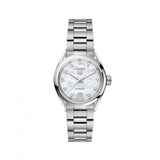Tag Heuer Carrera Diamonds Mother of Pearl Dial Silver Steel Strap Watch for Women - WBN2412.BA0621 Buy Now By Tag Heuer
