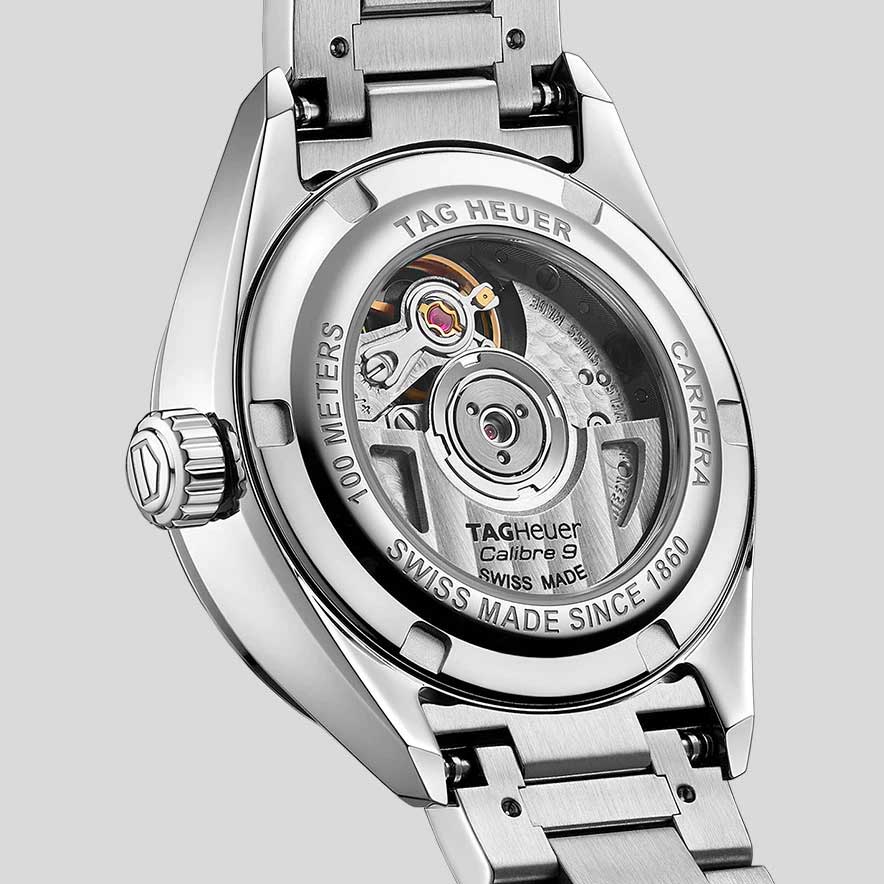 Tag Heuer Carrera Diamonds Blue Dial Silver Steel Strap Watch for Women - WBN2413.BA0621 Buy Now By Tag Heuer