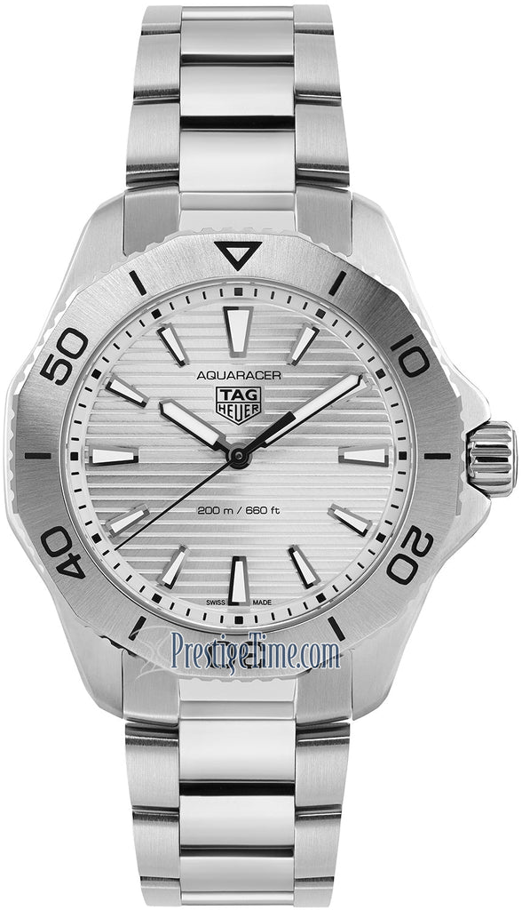 Tag Heuer Aquaracer Professional 200 Quartz Silver Dial Silver Steel Strap Watch for Men - WBP1111.BA0627 Buy Now By Tag Heuer