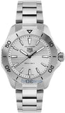 Tag Heuer Aquaracer Professional 200 Quartz Silver Dial Silver Steel Strap Watch for Men - WBP1111.BA0627 Buy Now By Tag Heuer