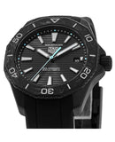 Tag Heuer Aquaracer Professional 200 Solargraph Quartz Black Dial Black Rubber Strap Watch for Men - WBP1112.FT6199 Buy Now By Tag Heuer
