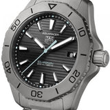 Tag Heuer Aquaracer Professional 200 Solargraph Quartz Black Dial Silver Steel Strap Watch for Men - WBP1180.BF0000 Buy Now By Tag Heuer