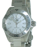 Tag Heuer Aquaracer Professional 200 Quartz White Dial Silver Steel Strap Watch for Women - WBP1411.BA0622 Buy Now By Tag Heuer