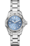 Tag Heuer Aquaracer Professional 200 Quartz Blue Dial Silver Steel Strap Watch for Women - WBP1415.BA0622 Buy Now By Tag Heuer