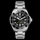 Tag Heuer Aquaracer Professional 300 Automatic Black Dial Silver Steel Strap Watch for Men - WBP201A.BA0632 Buy Now By Tag Heuer