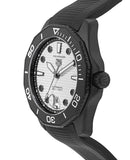 Tag Heuer Aquaracer Professional 300 Automatic White Dial Black Rubber Strap Watch for Men - WBP201D.FT6197 Buy Now By Tag Heuer