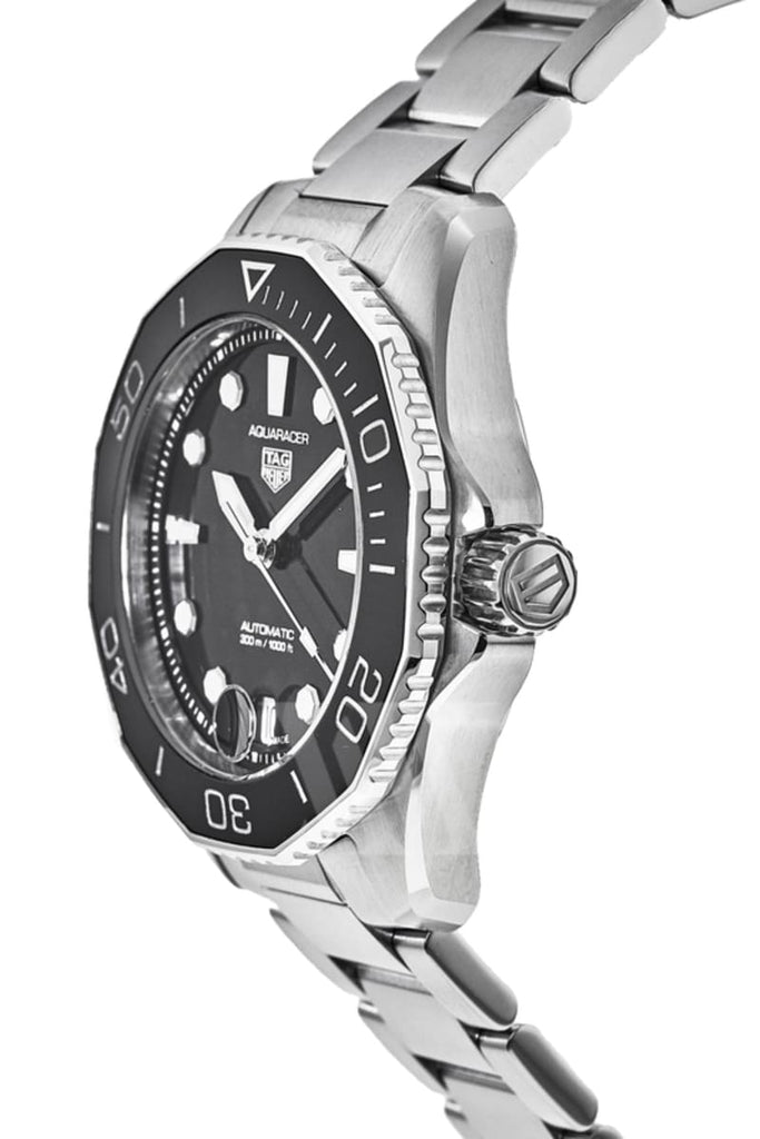 Tag Heuer Aquaracer Professional 300 Automatic Black Dial Silver Steel Strap Watch for Women - WBP231D.BA0626 Buy Now By Tag Heuer