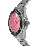 Tag Heuer Aquaracer Professional 300 Automatic Diamonds Pink Dial Silver Steel Strap Watch for Women - WBP231J.BA0618 Buy Now By Tag Heuer