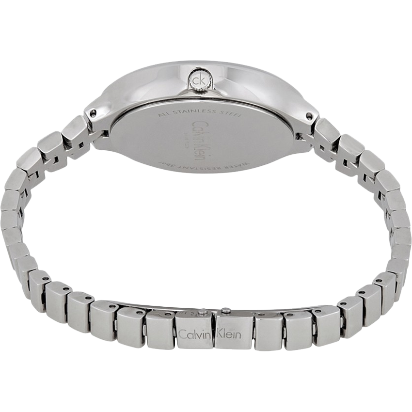 Calvin Klein Lively Black Dial Silver Steel Strap Watch for Women - K4U23121 Buy Now By Calvin Klein