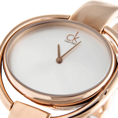 Calvin Klein Impetuos Silver Dial Rose Gold Steel Strap Watch for Women - K4F2N616 Buy Now By Calvin Klein